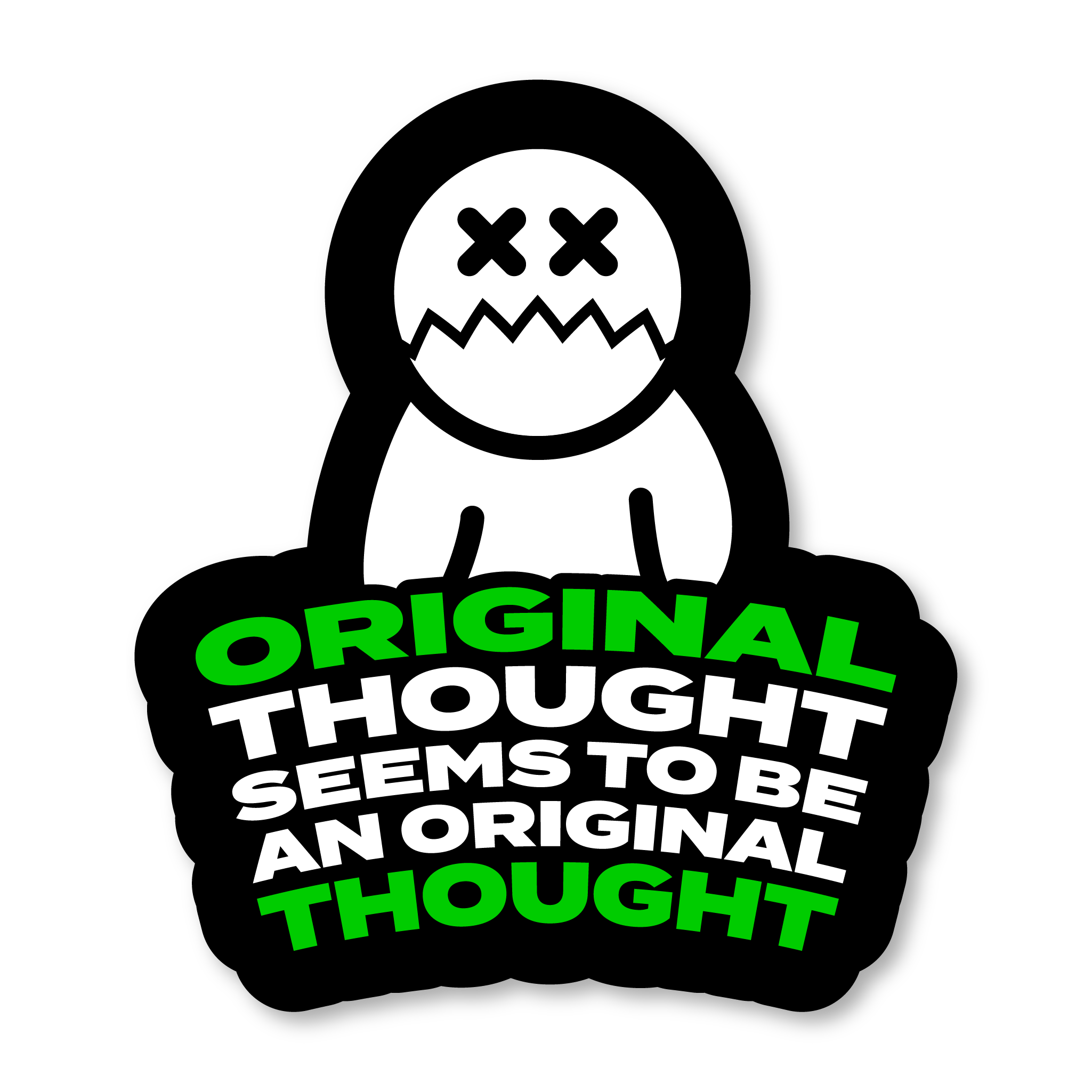 Original Thought Sticker